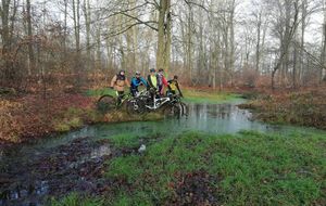 Ciel bleu, temps frais, ça roule au VTT Rouen