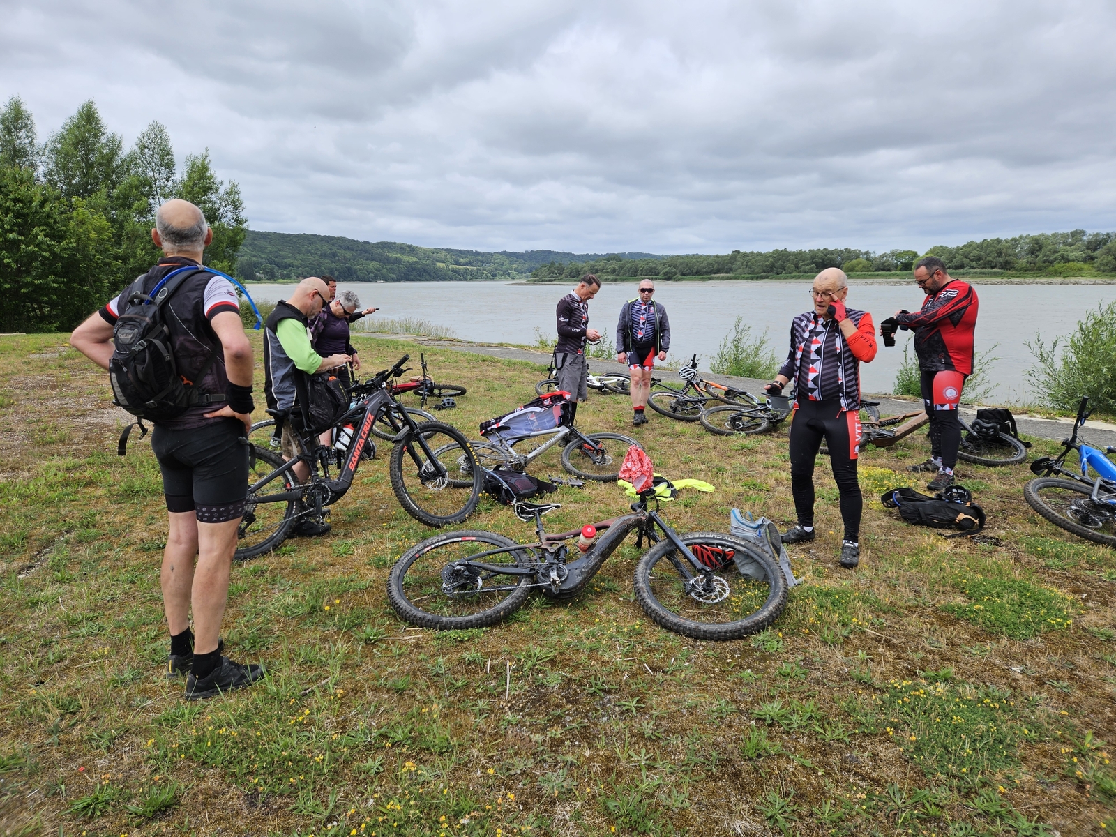 sortie vtt Canteleu Piscine